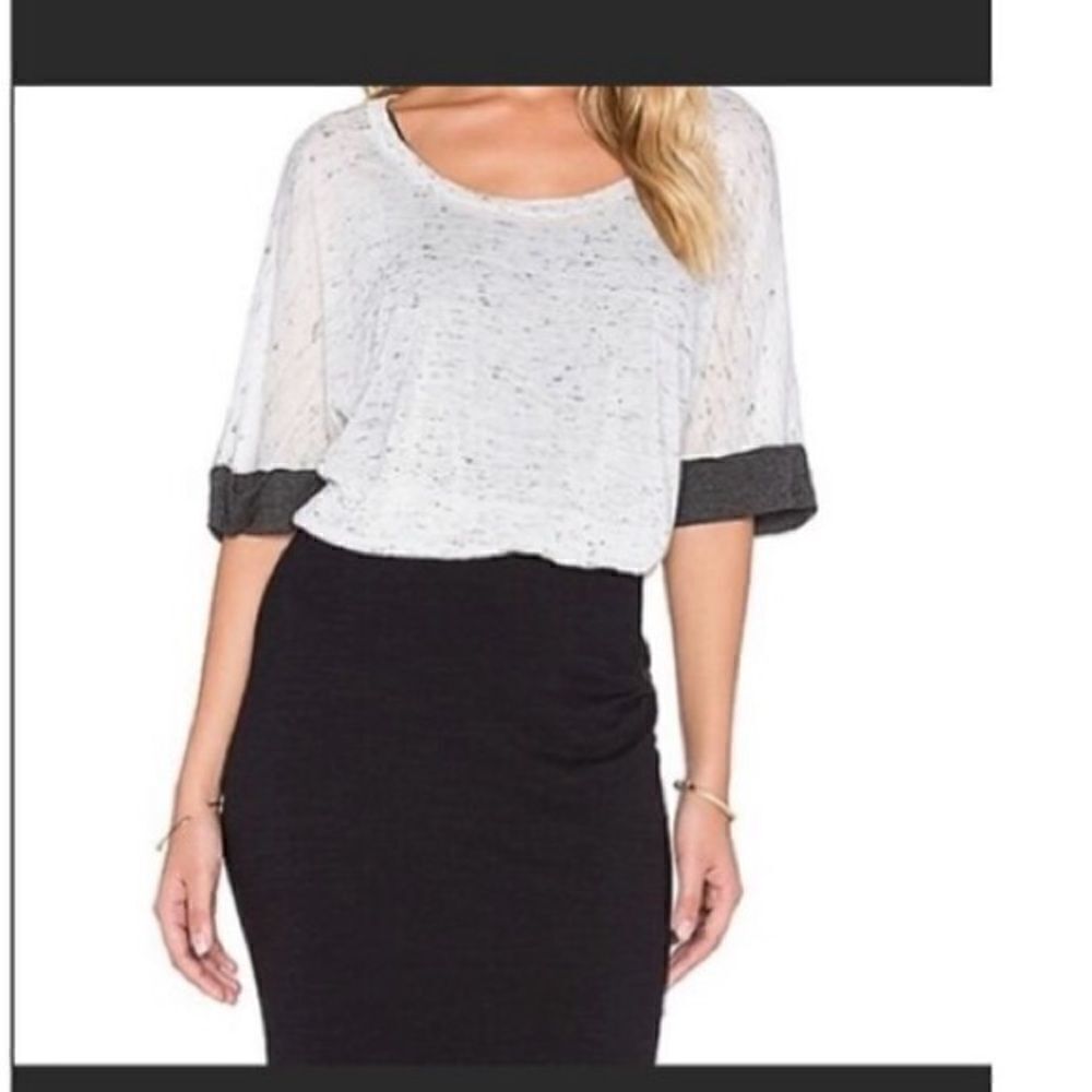 Splendid speckled melange mini dress size M, NWT